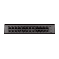 DES-1024A 24-Port 10/100 Mbps Yönetilemez Masaüstü Switch