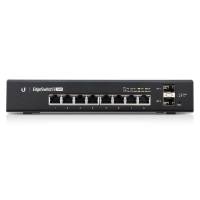 ES-8-150W EDGEMAX EDGESWITCH 8X GIGABIT POE PORTS, 2X SFP PORTS, 150W